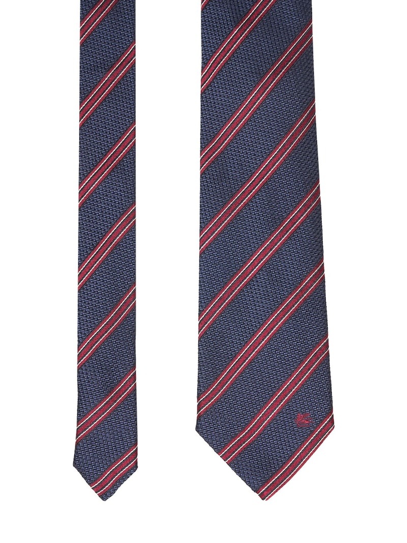 Printed silk tie - 2