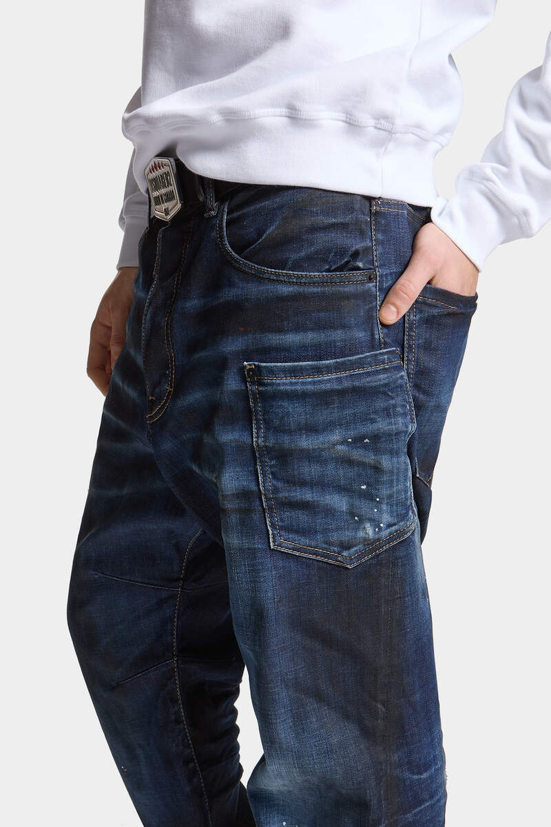 DARK GREASE MONKEY WASH KAWAII JEANS 5