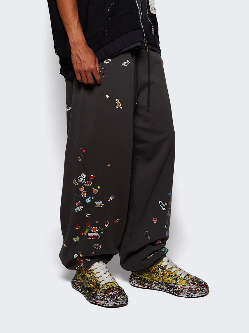 Maison MIHARAYASUHIRO "peterson 23" Og Sole Sputtering Low-top Sneaker Yellow outlook