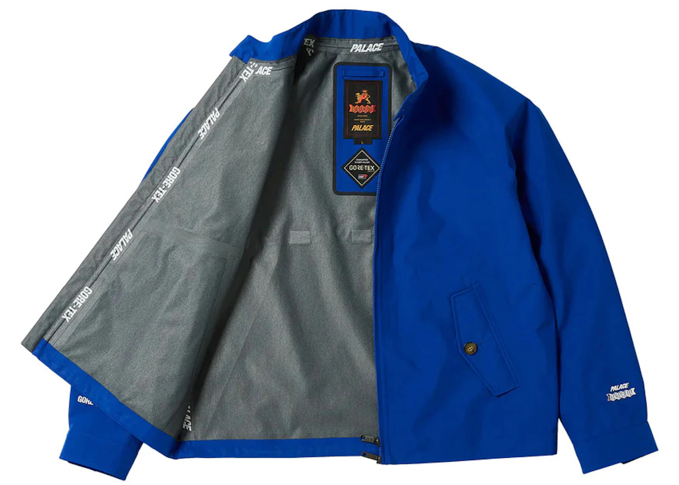 Palace Baracuta GORE-TEX G4 Jacket Blue - 2