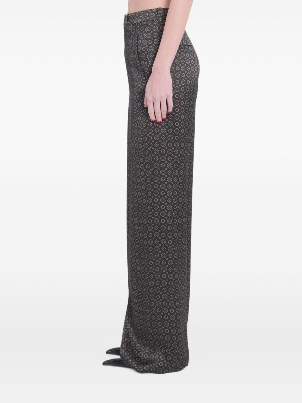 patterned trousers - 3