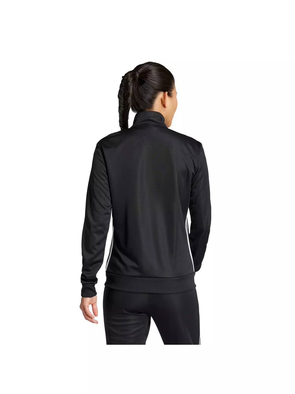 Women's Tiro 25 Essentials Training Track Top -Black/White - 2
