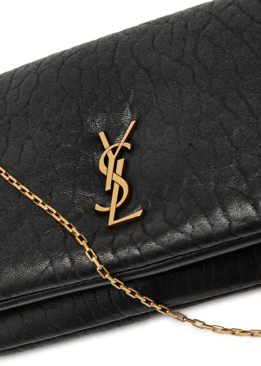 Saint Laurent Calypso Grained Leather Shoulder bag - 3