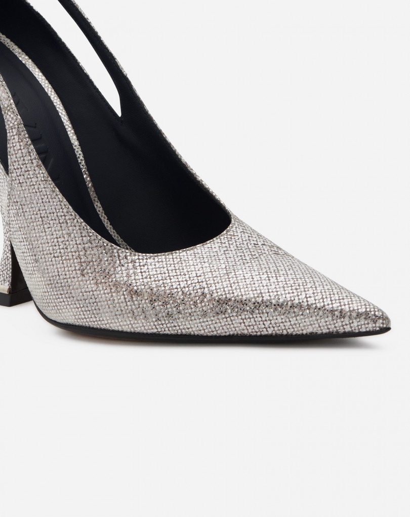 METALLIC KARUNG RITA PUMPS - 6