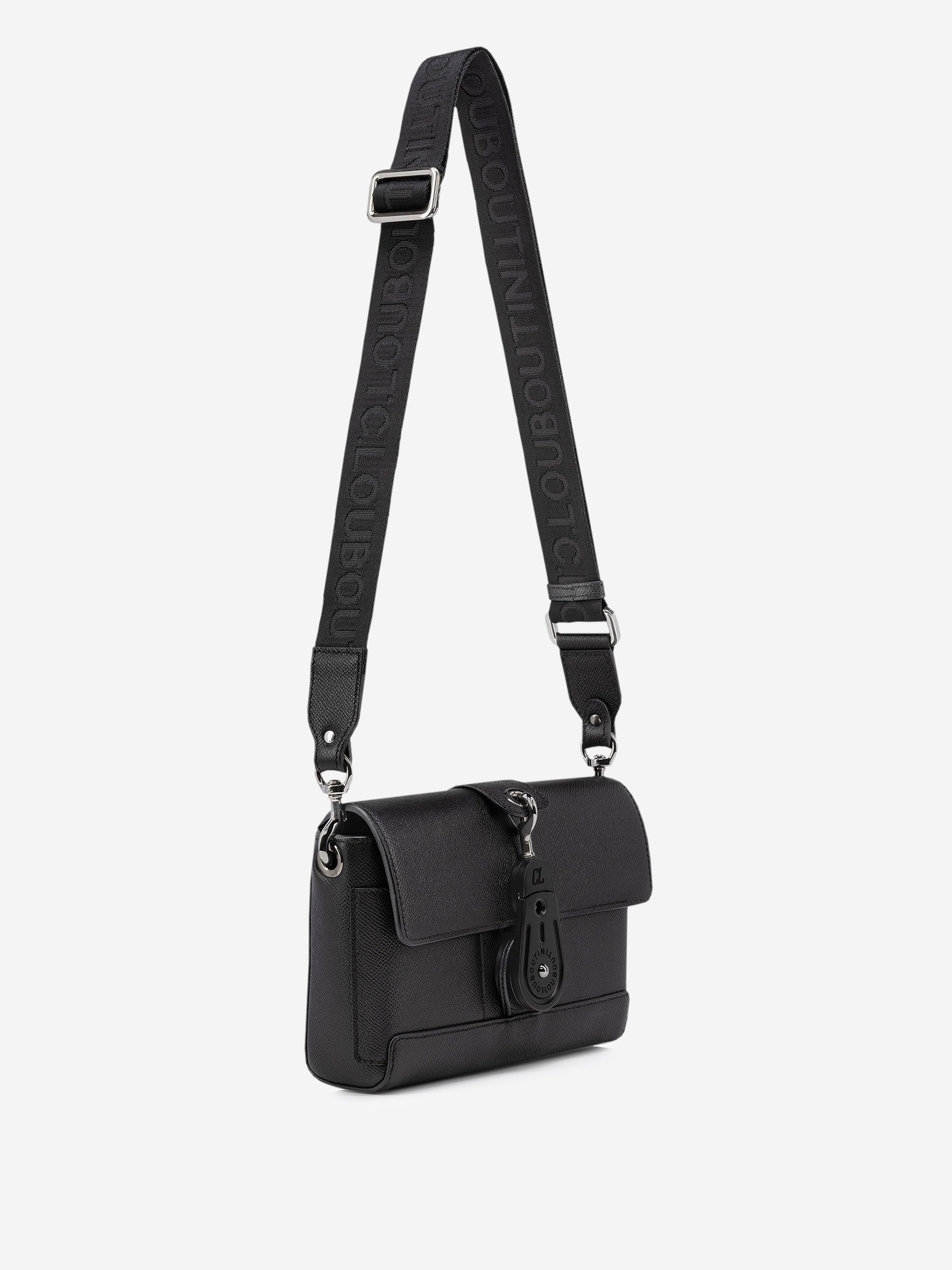 GRAINED LEATHER CROSSBODY BAG - 3