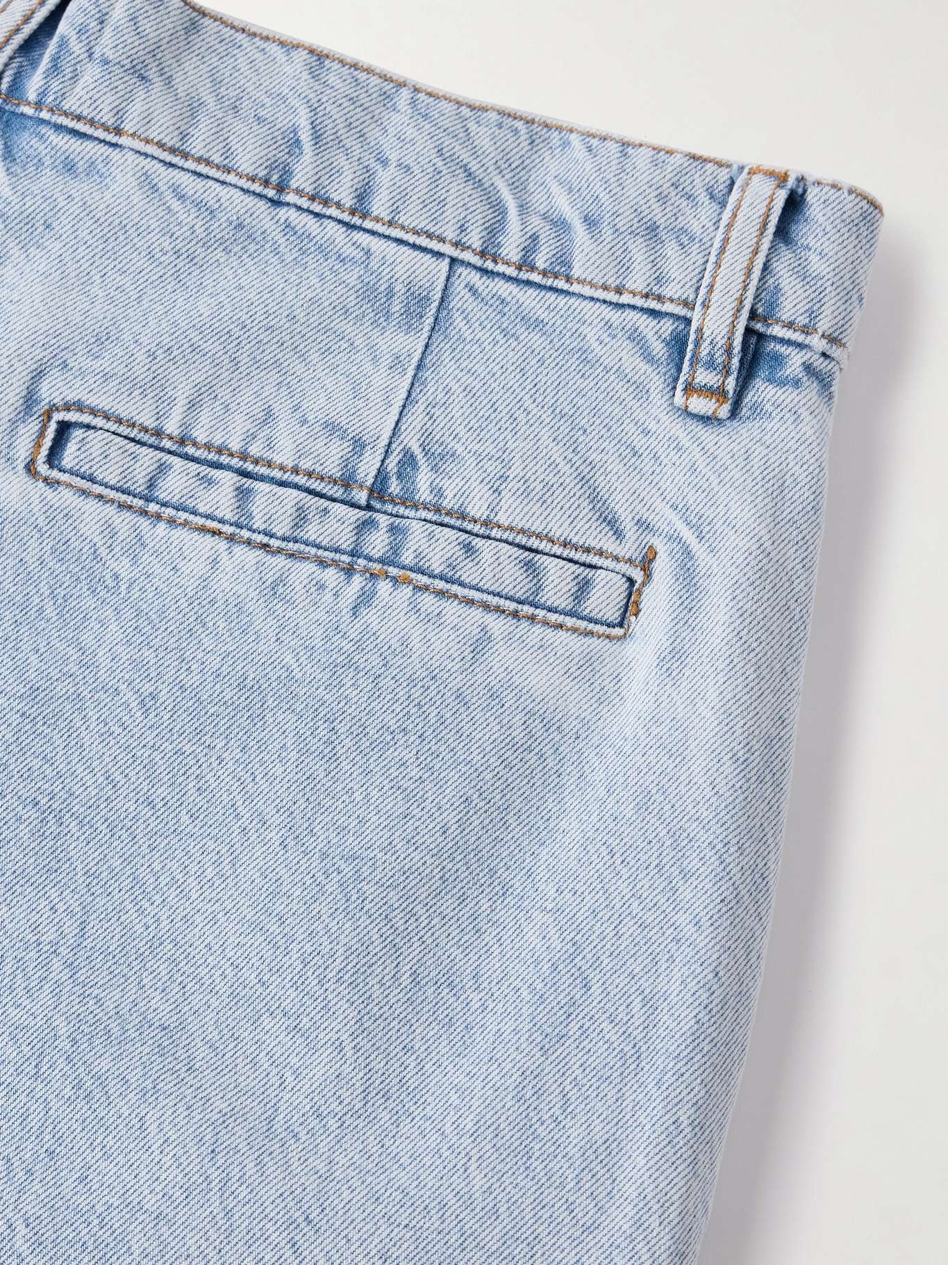 The Wide Trouser high-rise wide-leg organic jeans Light denim - 6