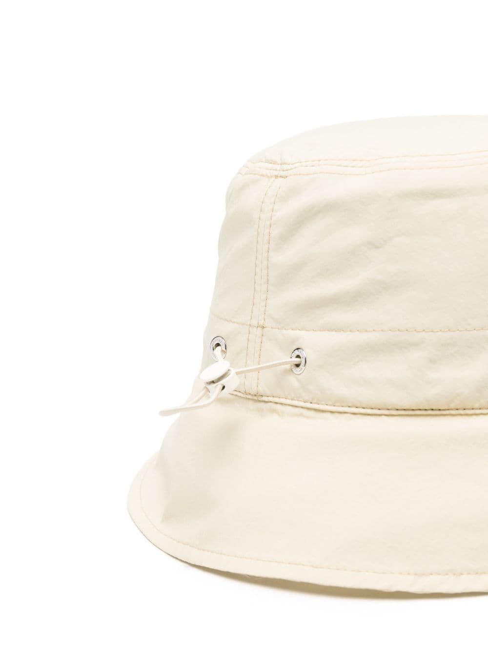 logo-patch cotton bucket hat - 2