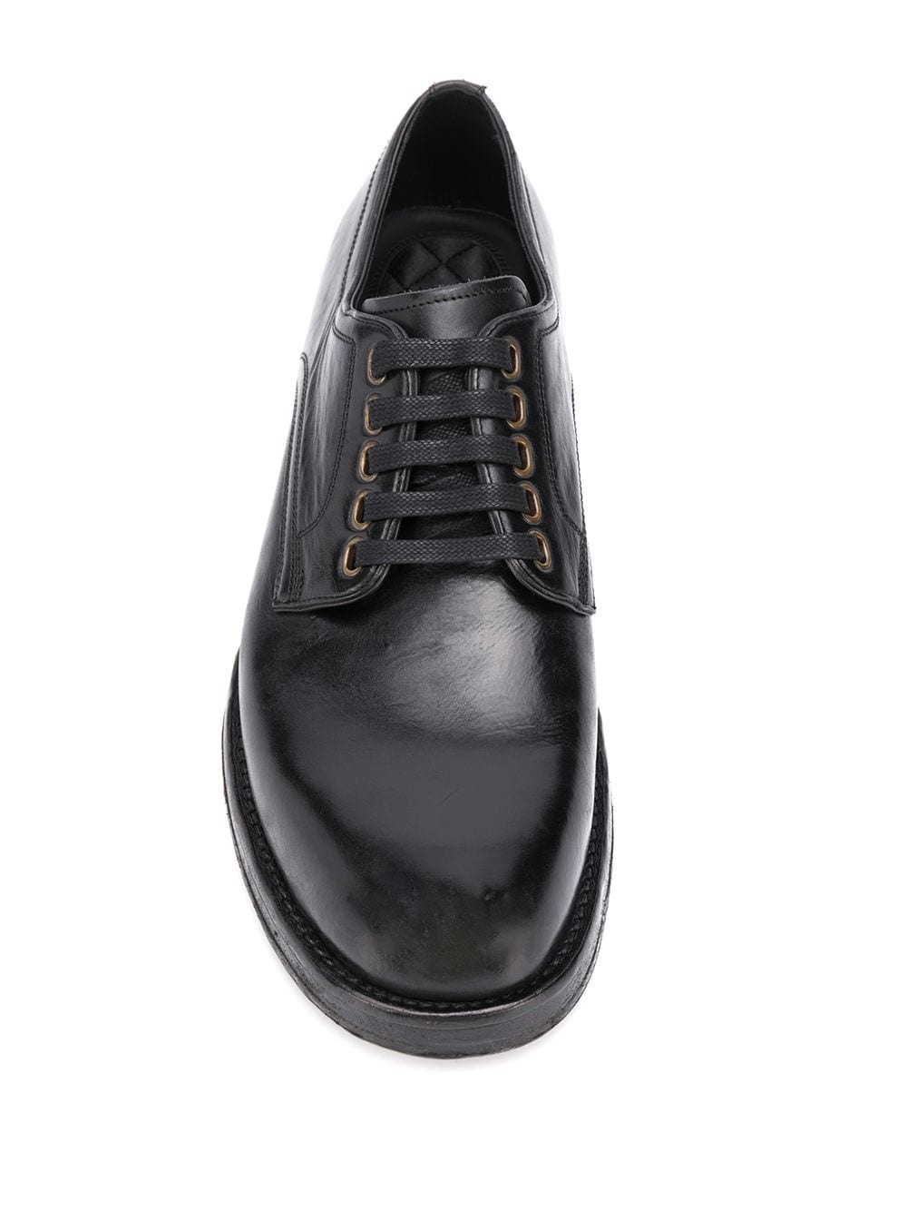 Horsehide derby shoes - 4