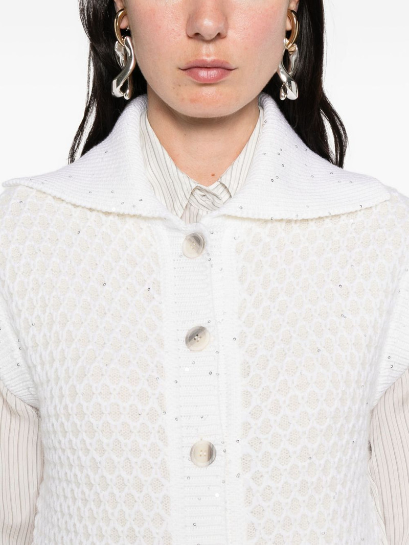 embellished buttoned vest 5