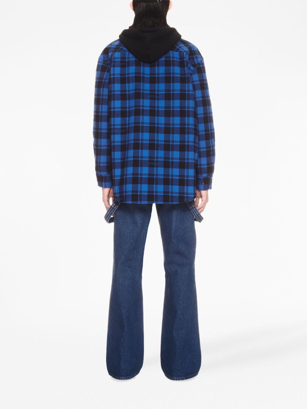 checked flannel shirt - 4