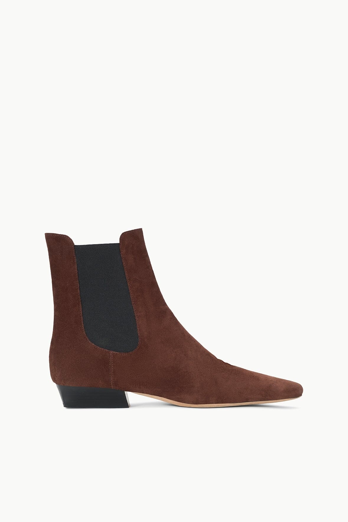 STAUD WALLY CHELSEA BOOT MAHOGANY SUEDE - 1