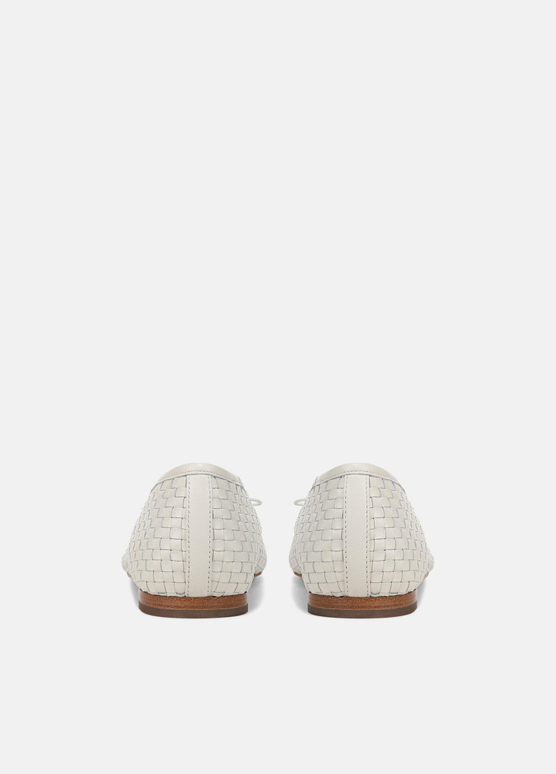Vince Darla Woven Leather Ballet Flat outlook