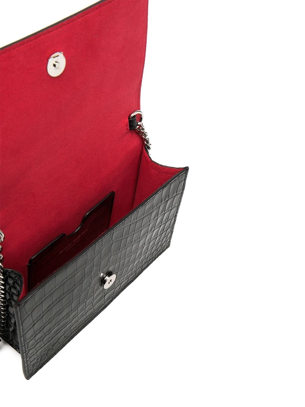 skull-embellished clutch bag - 6