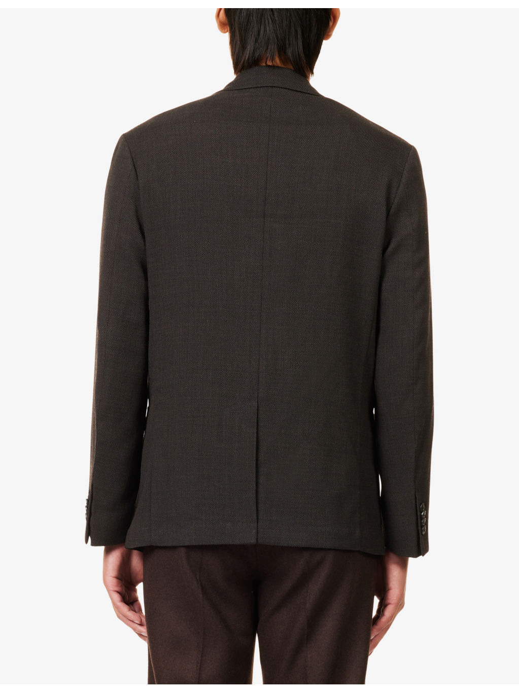 Sun Textured Wool Blazer - 4