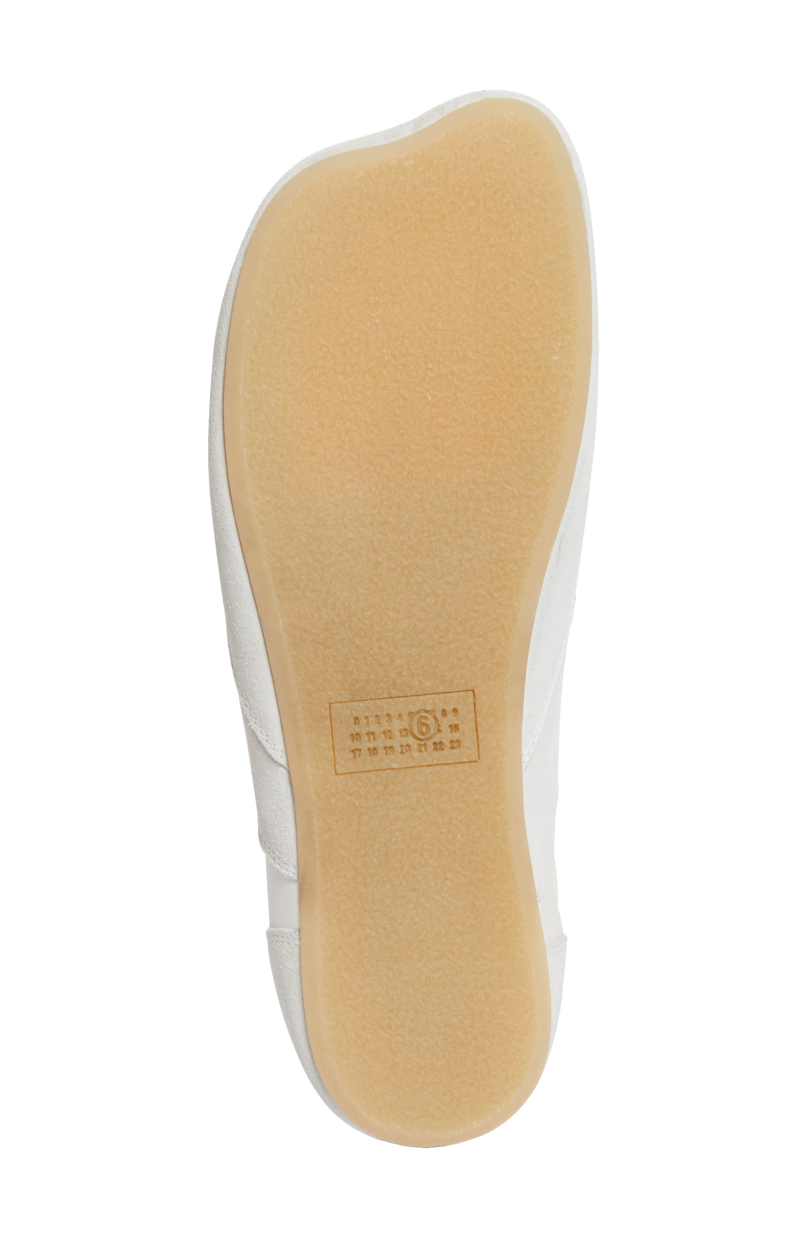 MM6 Maison Margiela Low Top Sneaker in White at Nordstrom - 6