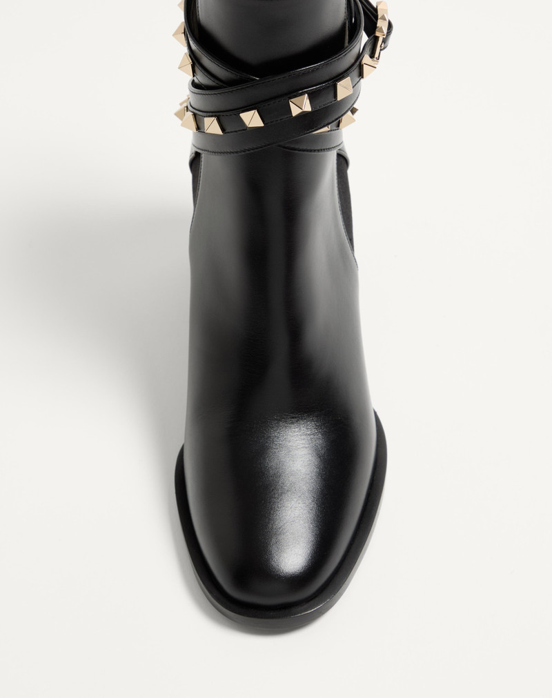 ROCKSTUD 70MM CALFSKIN ANKLE BOOT 4