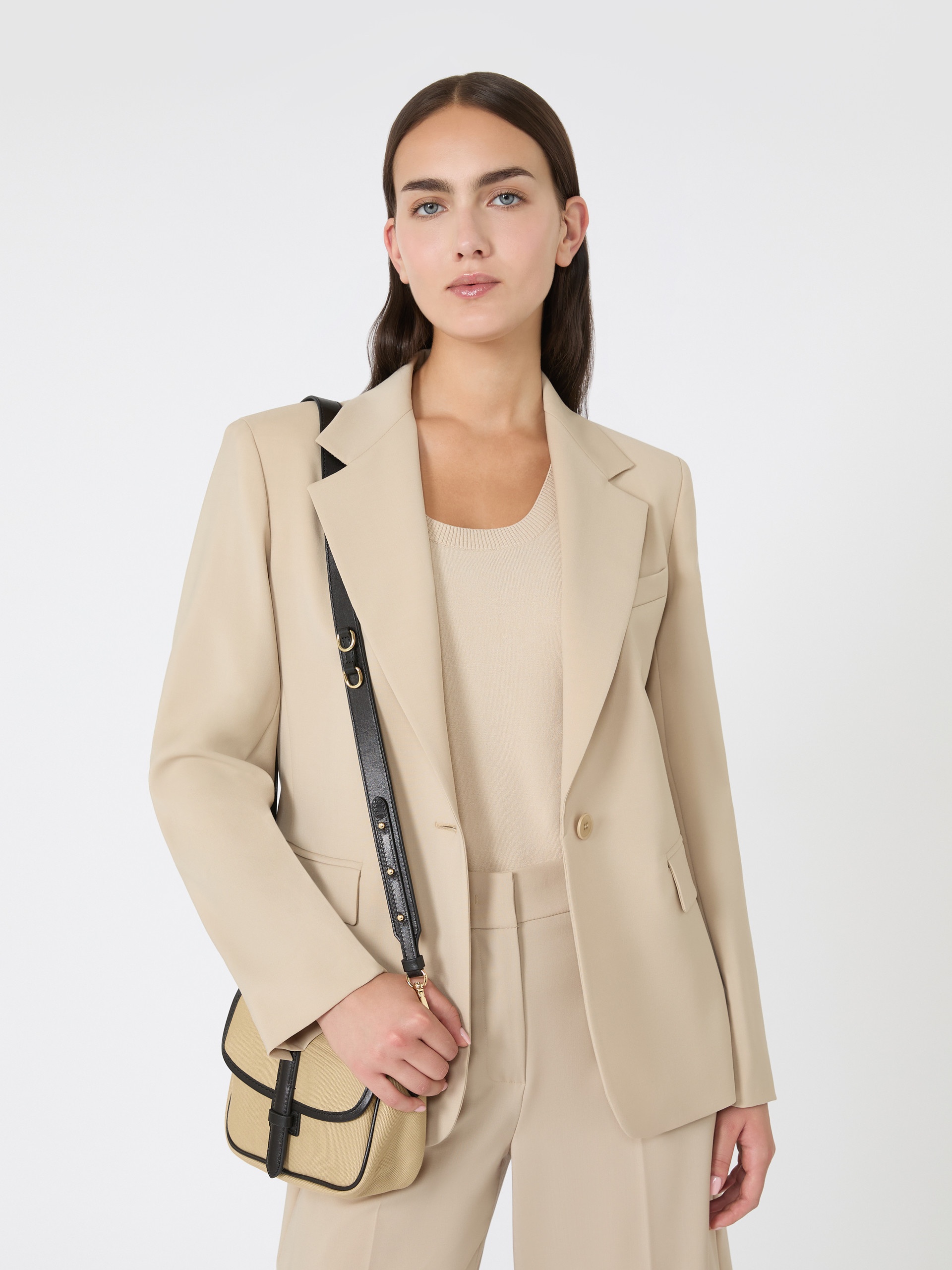 LAMINE Natural stretch wool blazer - 5