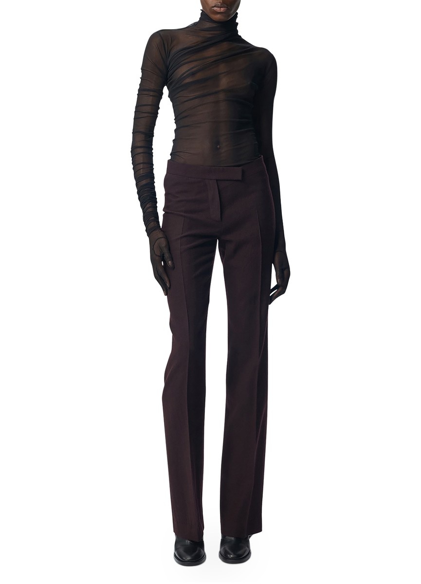 Xenia Draped T-Shirt With Gloved Long Sleeves - 6