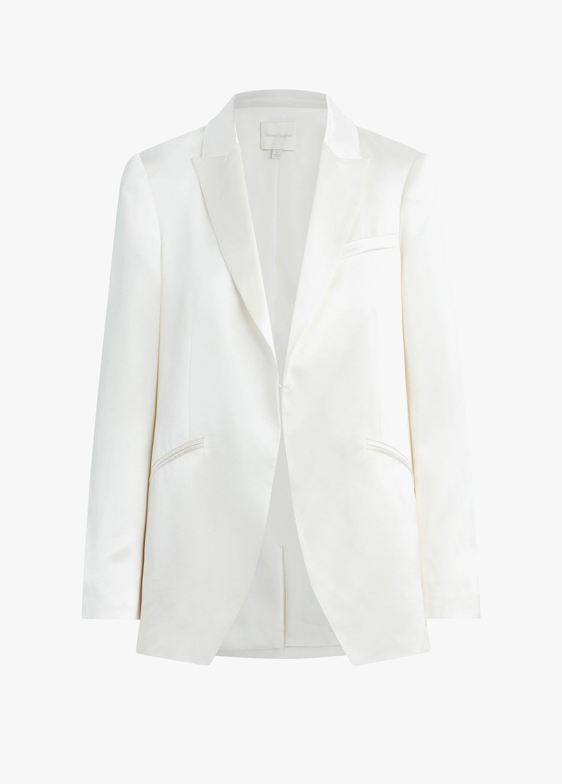 THE SATIN BLAZER 1