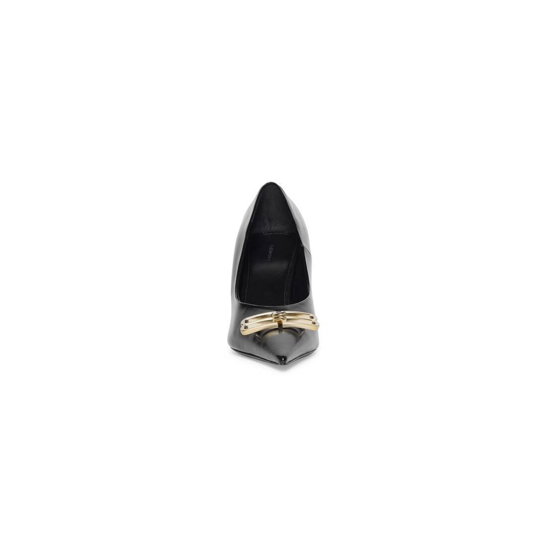 Women's Square Knife Bb 80mm Pump  in Black - 3