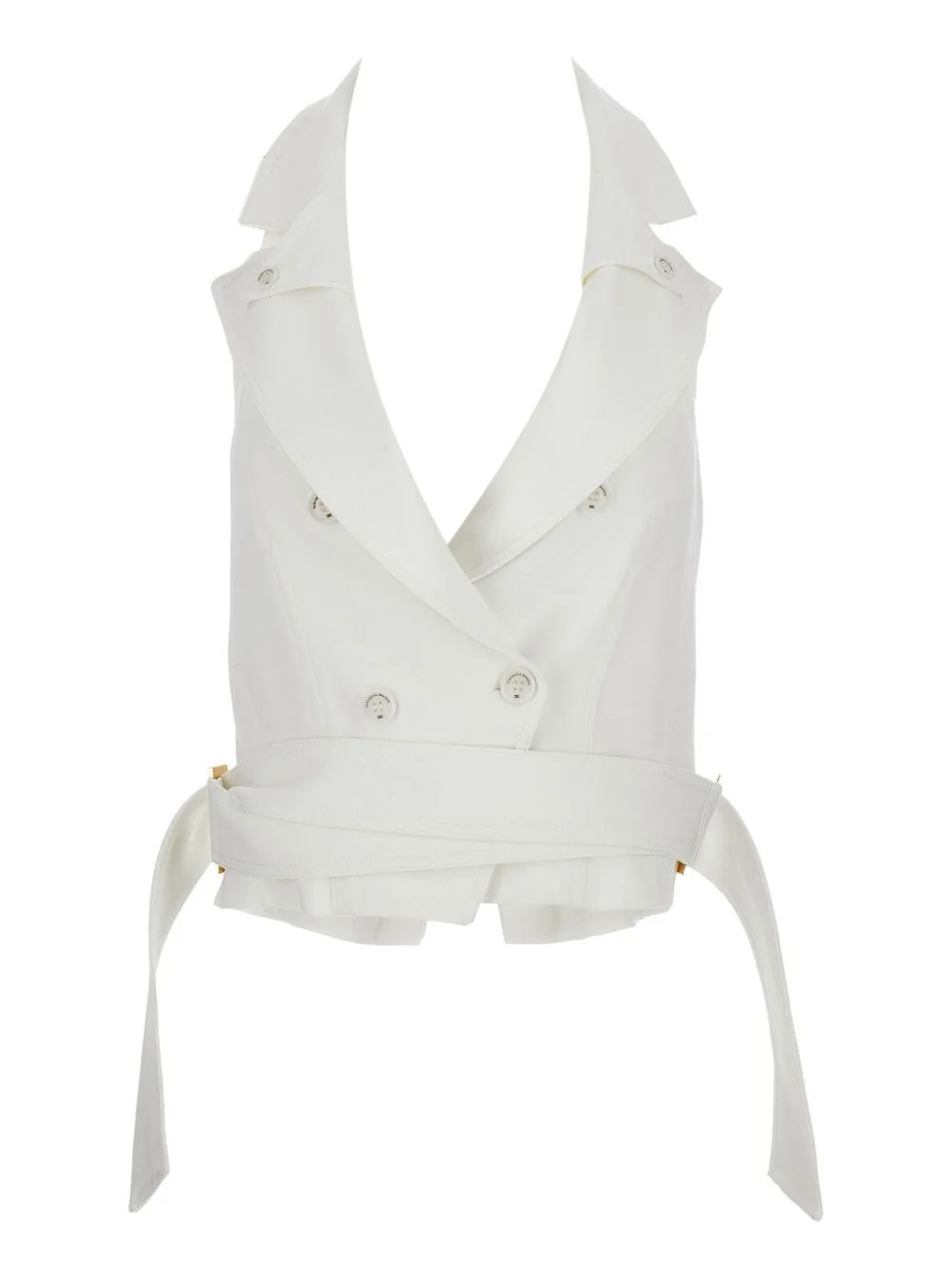 Belted vest - 1