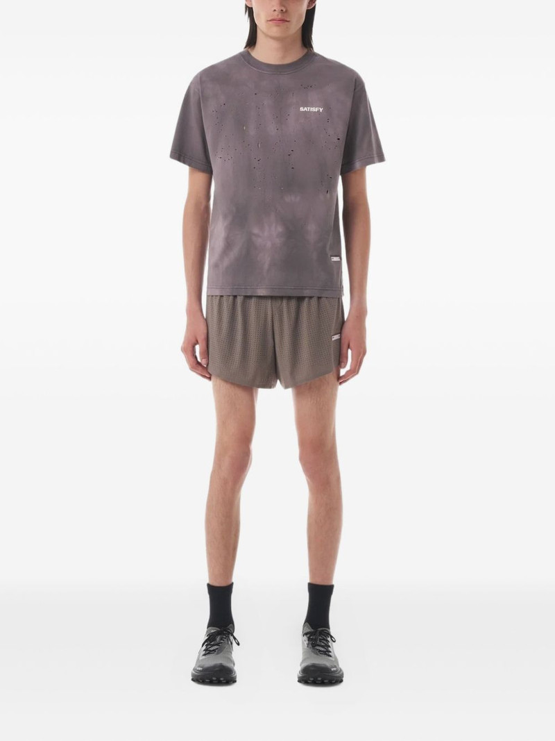 SATISFY bleached T-shirt outlook