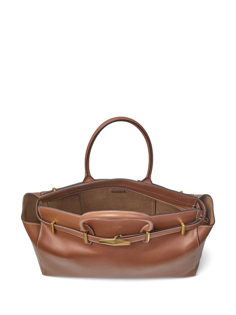 medium Diamond Belted tote bag - 5