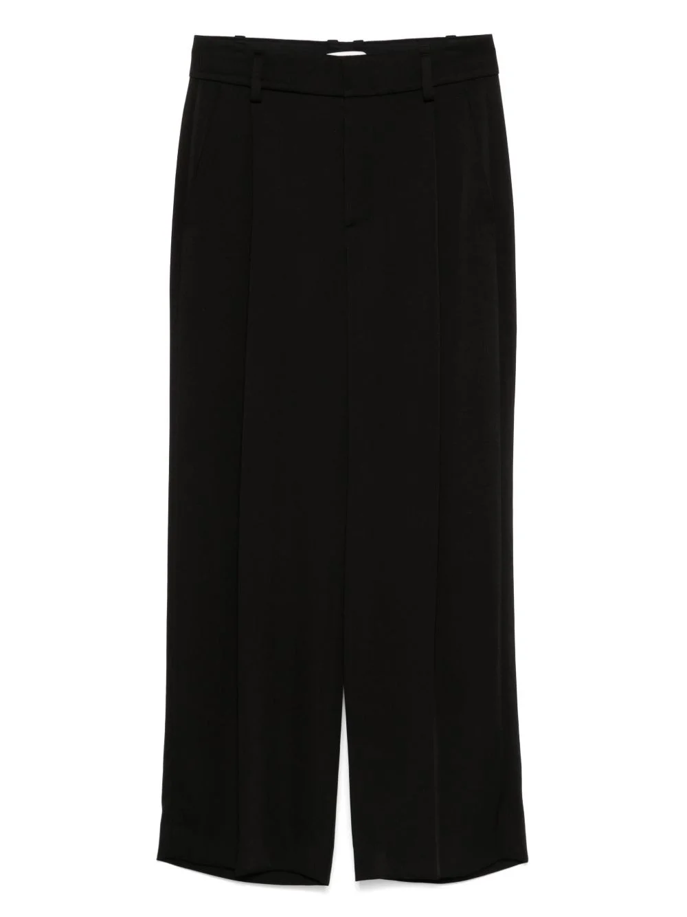 pleat-detail tailored trousers - 1