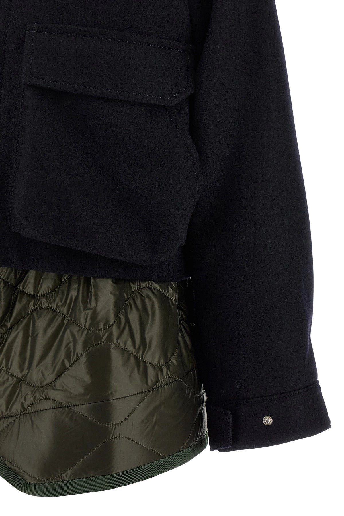 Sacai Women 'Melton' Blouson - 4
