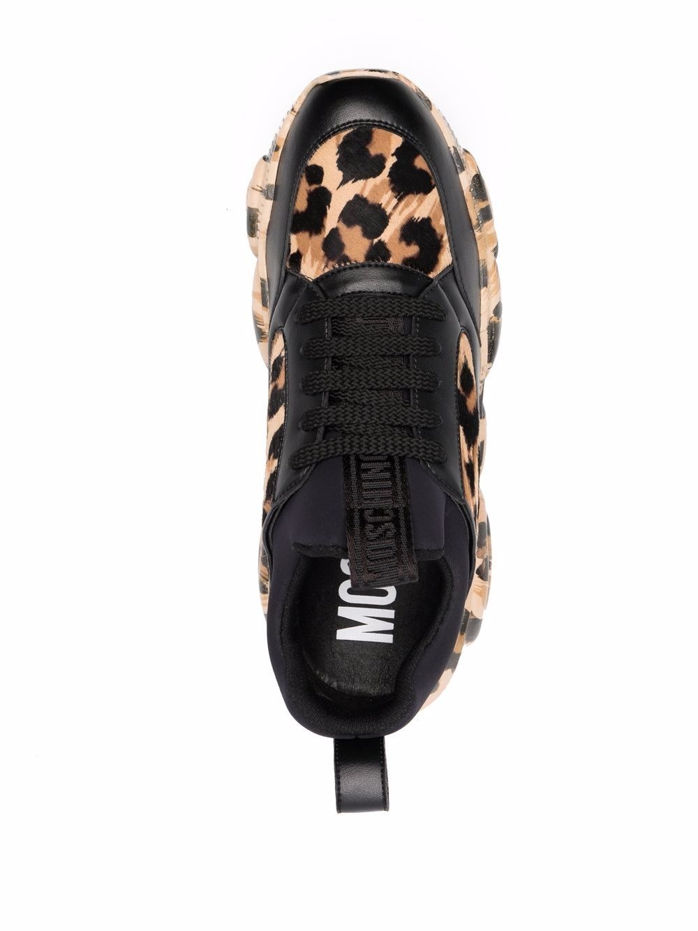 Teddy leopard-print sneakers - 4