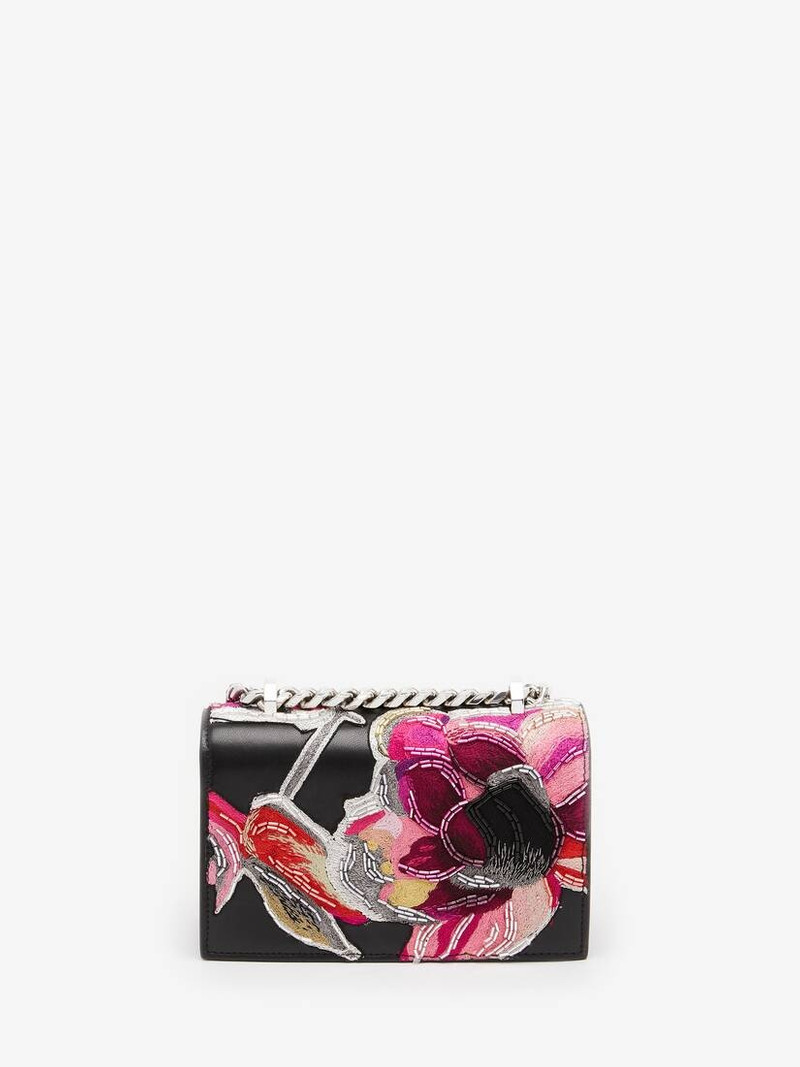 Women's Mini Jewelled Satchel in Multicolor 3