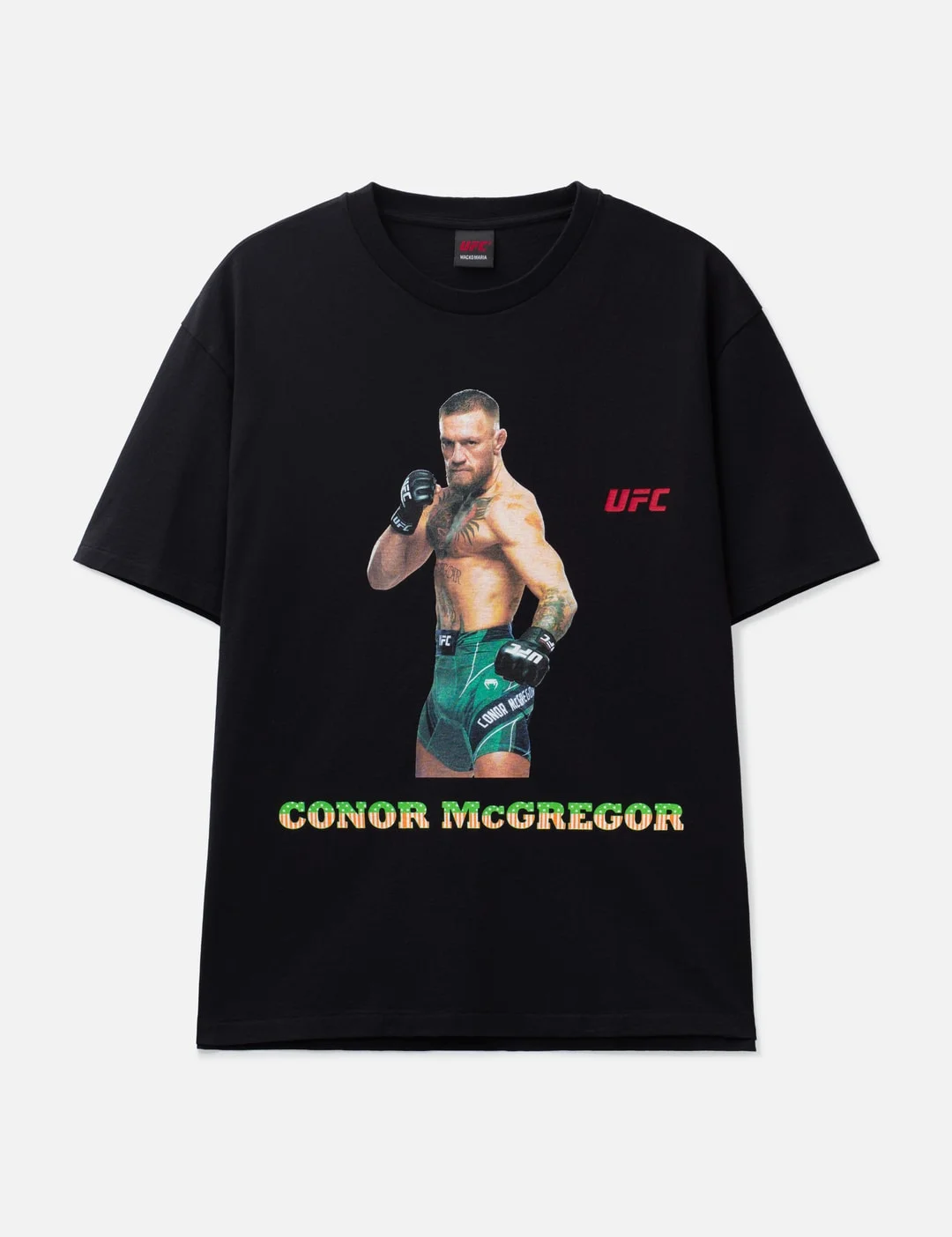 UFC / WASHED HEAVY WEIGHT CREWNECK T-SHIRT - 1