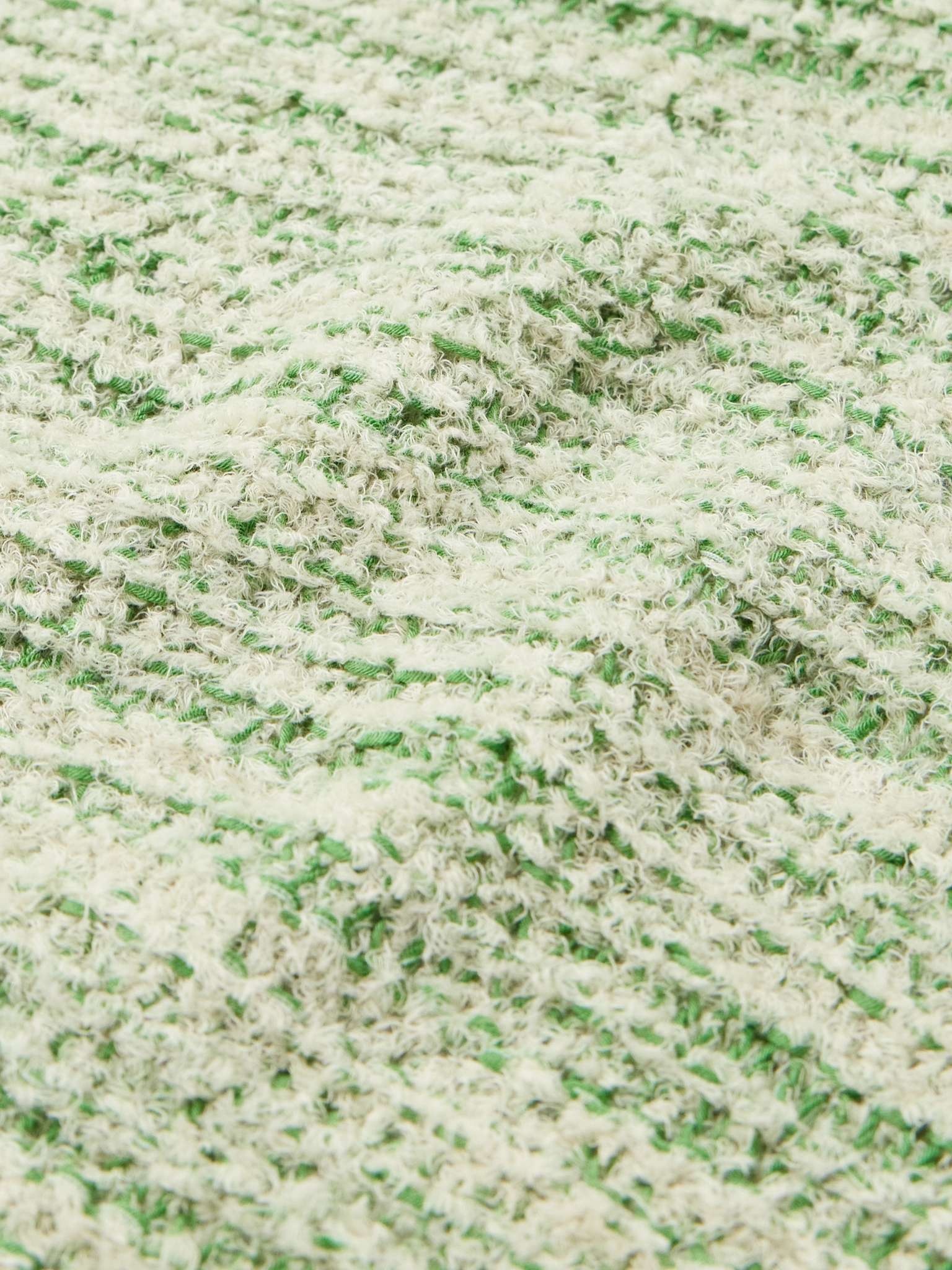 Cotton-Blend Bouclé Sweater - 4
