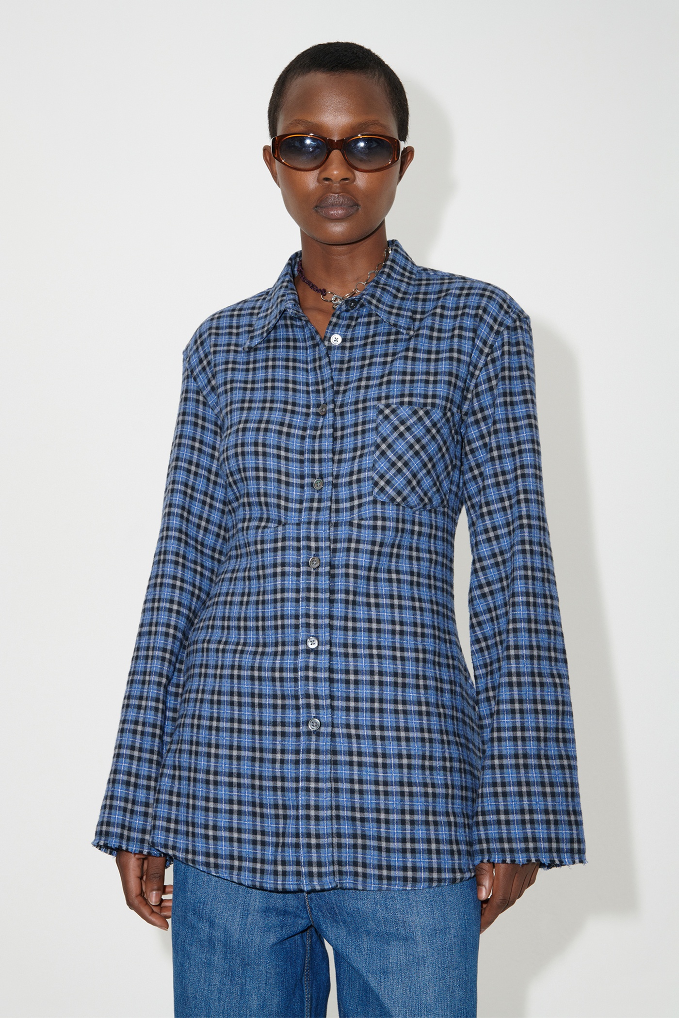 Daisy Shirt Cantrell Check - 3