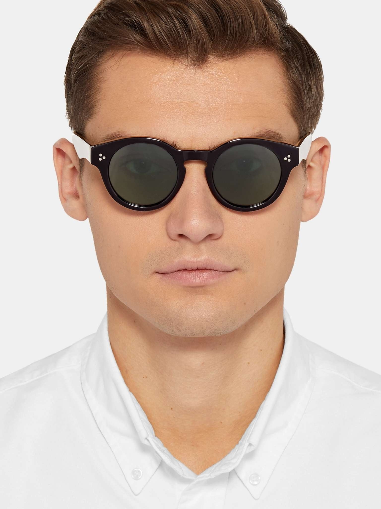 Grunya Round-Frame Acetate Sunglasses - 2