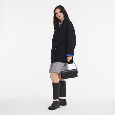 Longchamp Box-Trot M Baguette bag Black - Leather outlook