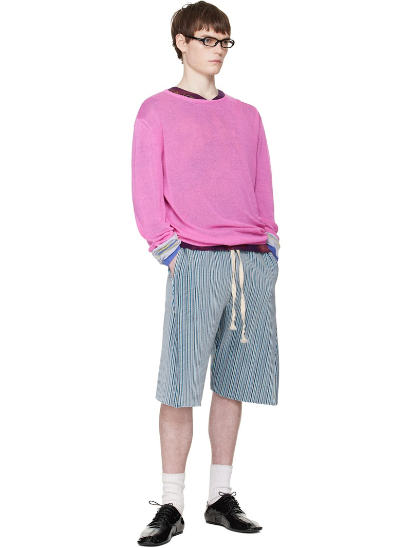 EDWARD CUMING Pink Limp Wrist Sweater outlook