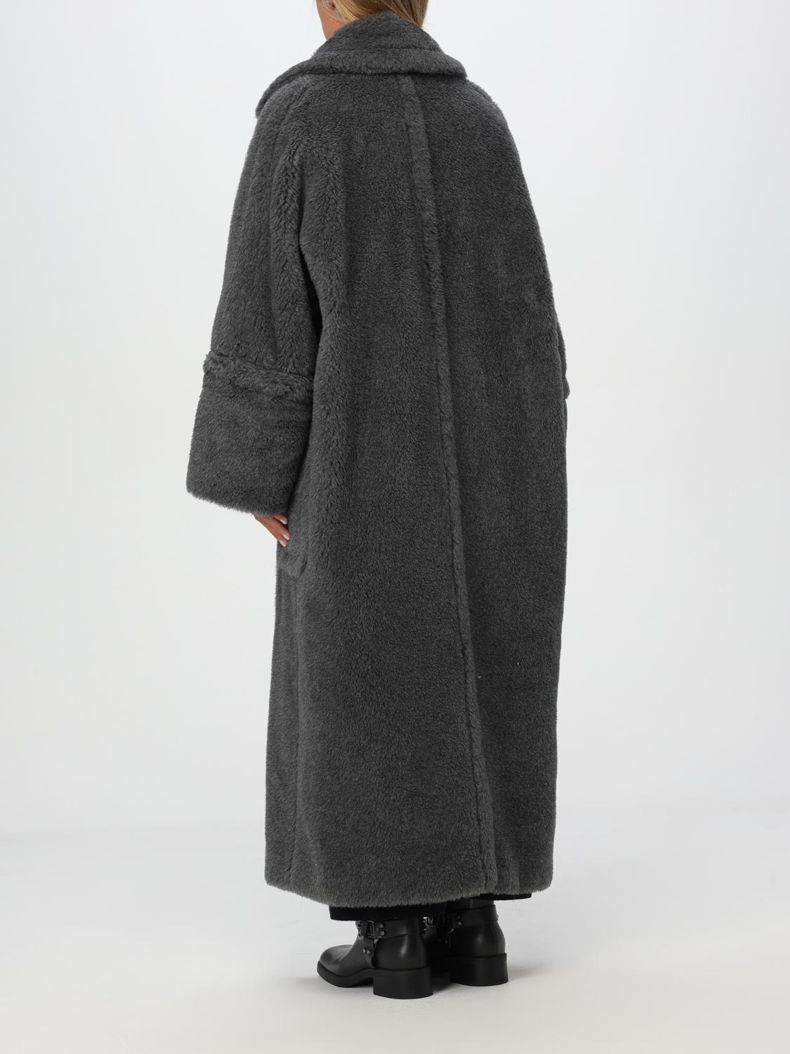 Max Mara Coat Woman Grey - 3