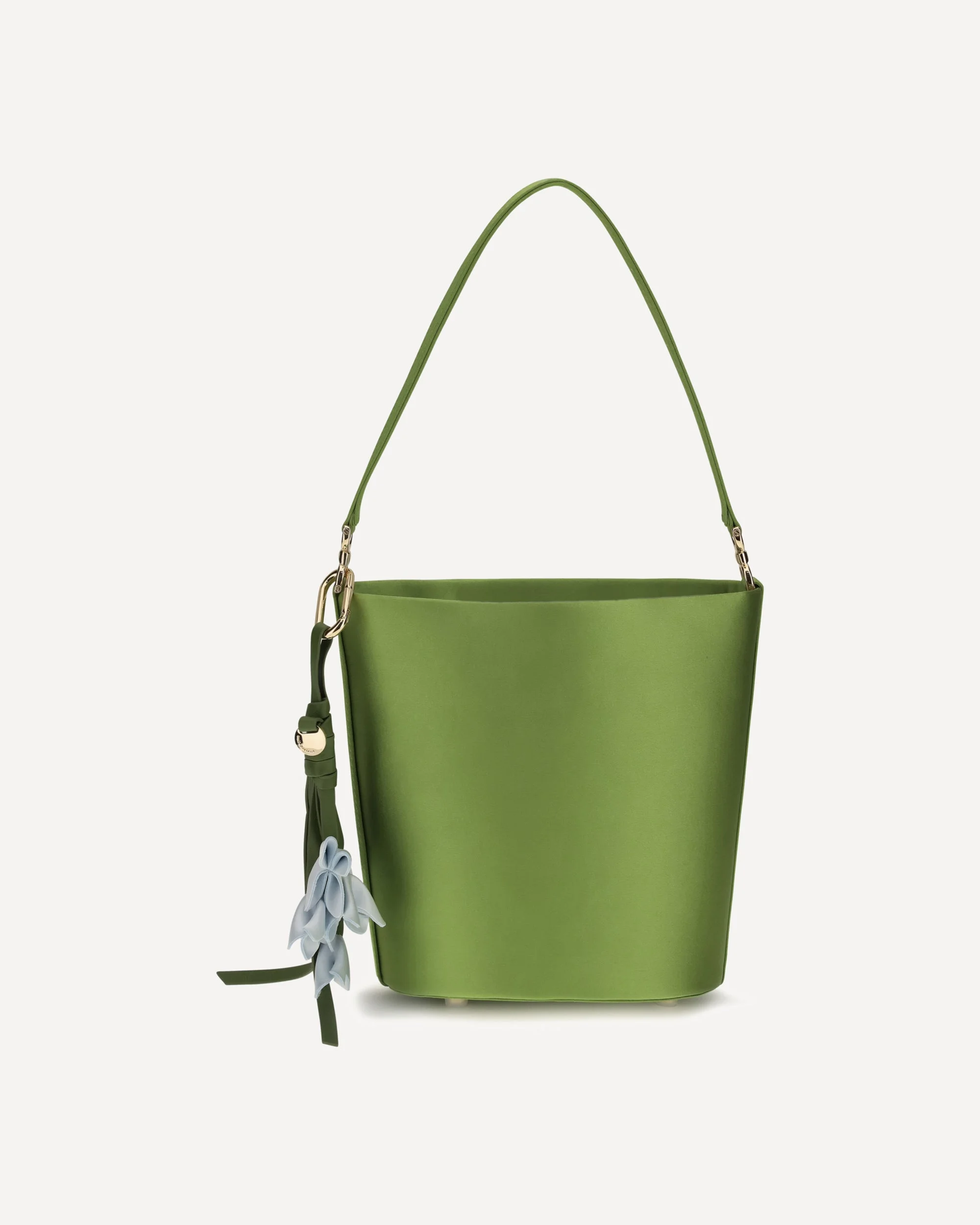 Satin Bucket Bag - 1
