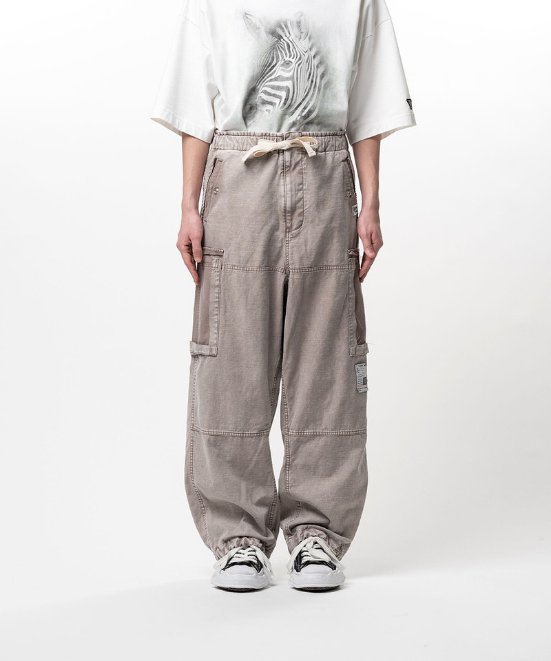 Maison MIHARAYASUHIRO Cotton Satin Cargo Pants outlook
