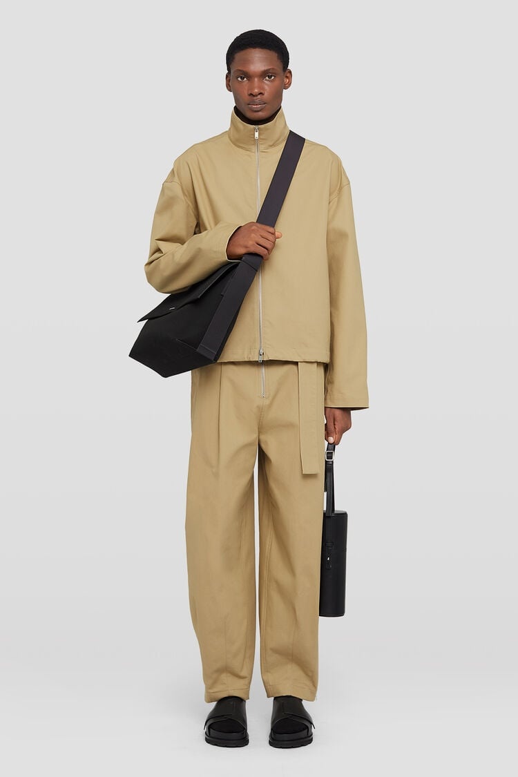 Jil Sander Belted Trousers | REVERSIBLE