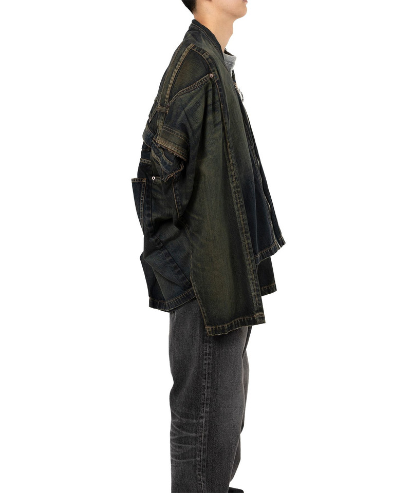 Reconstructed Denim Jacket 14