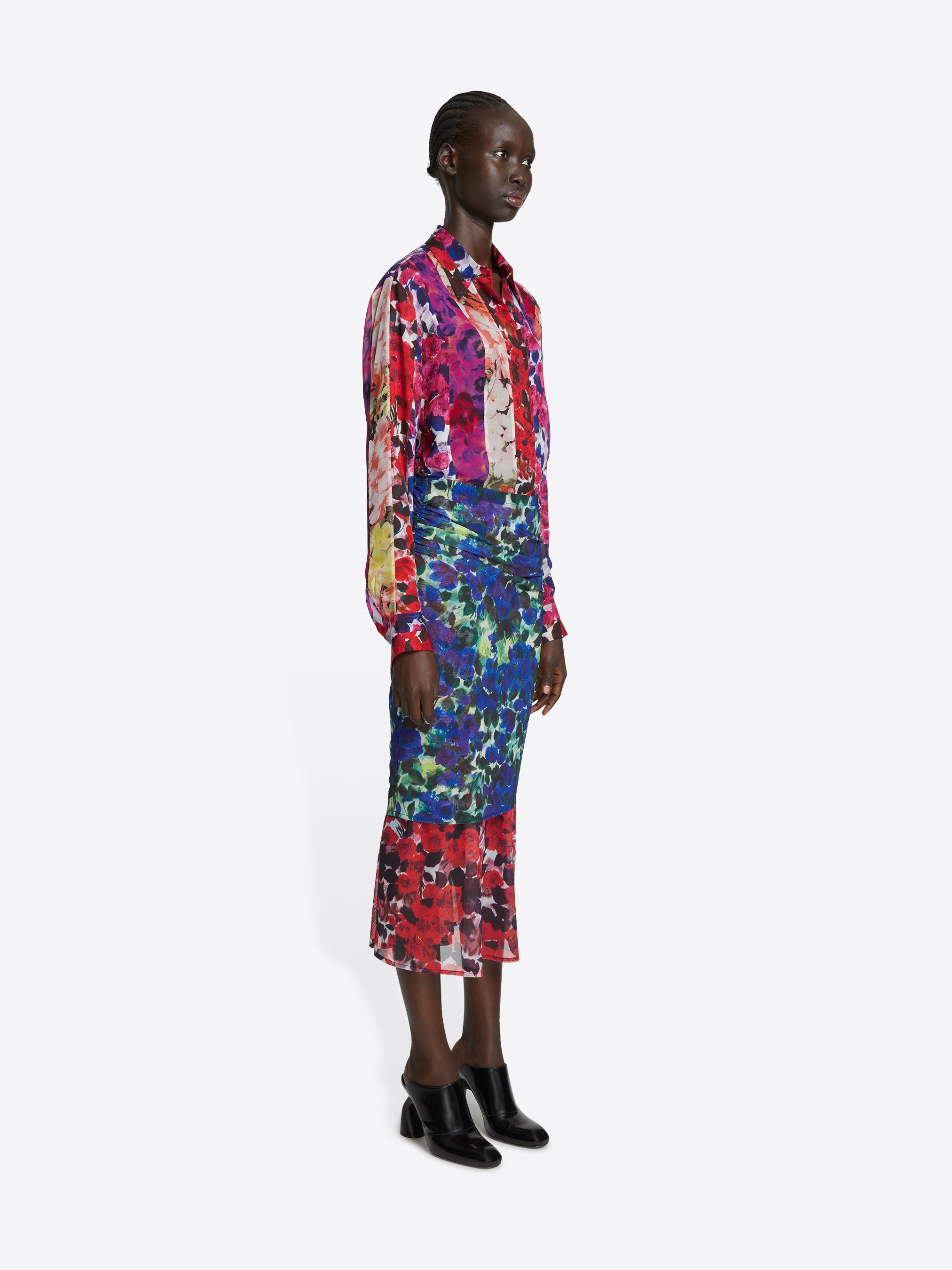 DOUBLE LAYERED SKIRT - 3