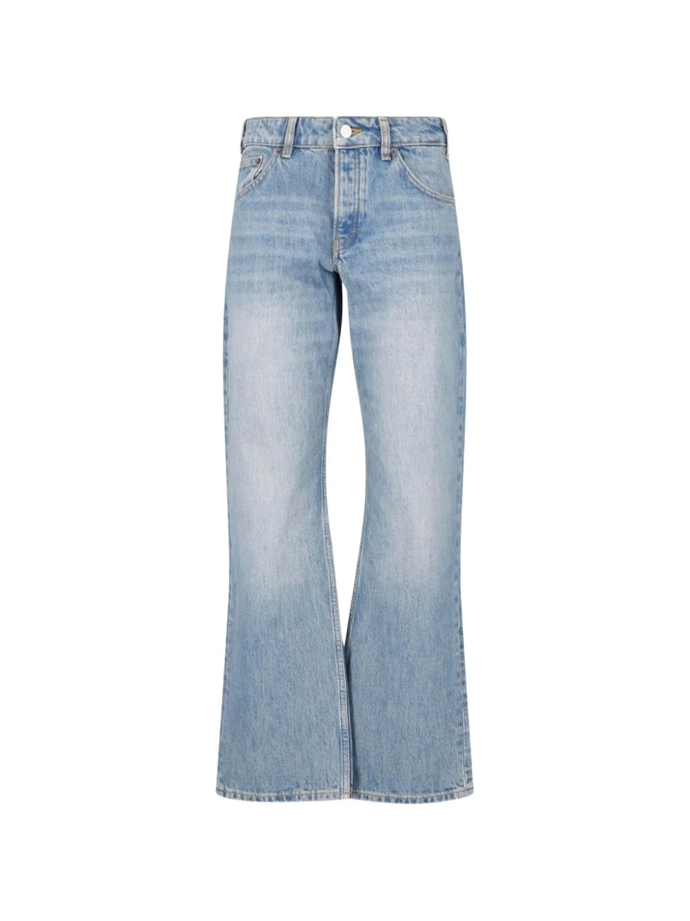 Kyoto washed straight-leg jeans - 1