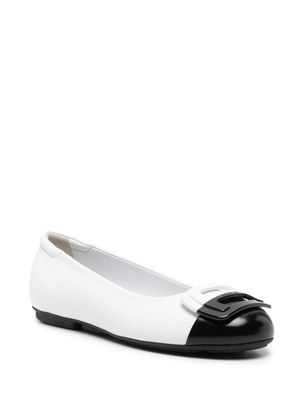 H661 leather ballerina shoes - 2