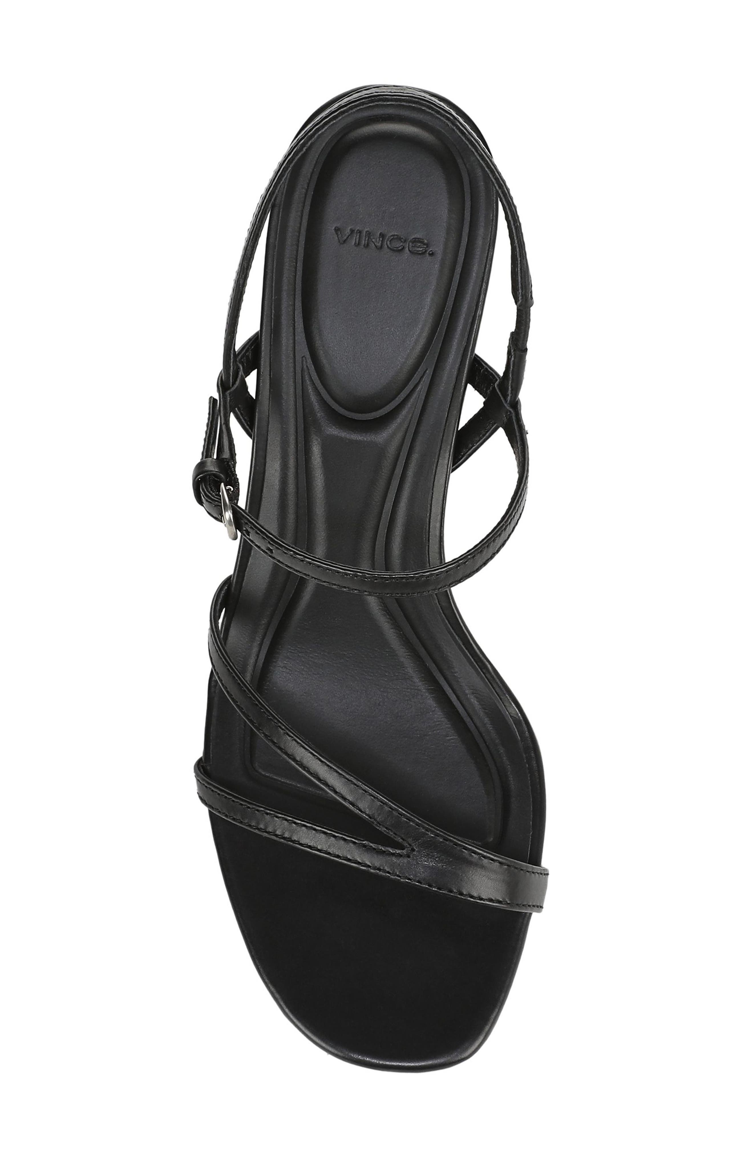 Vince Marcela Ankle Strap Sandal in Black at Nordstrom - 5