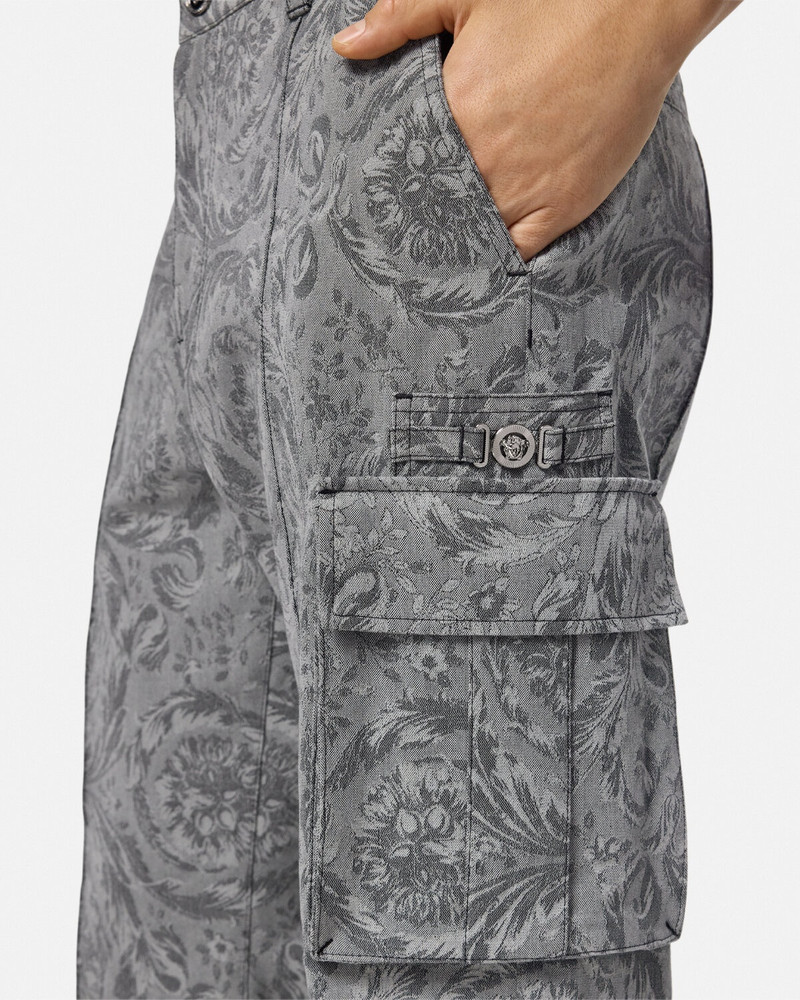 Barocco Jacquard Cargo Pants 3