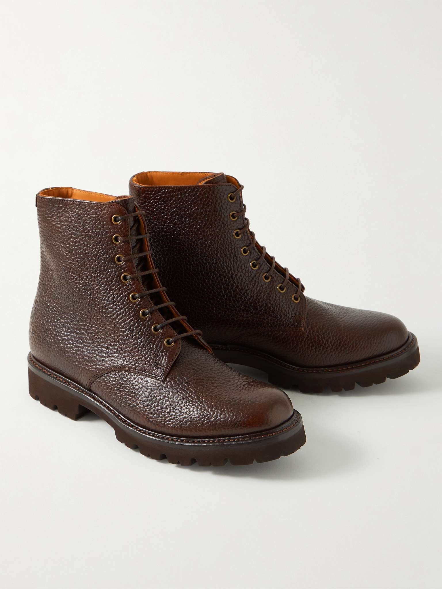 Hadley Full-Grain Leather Boots - 4