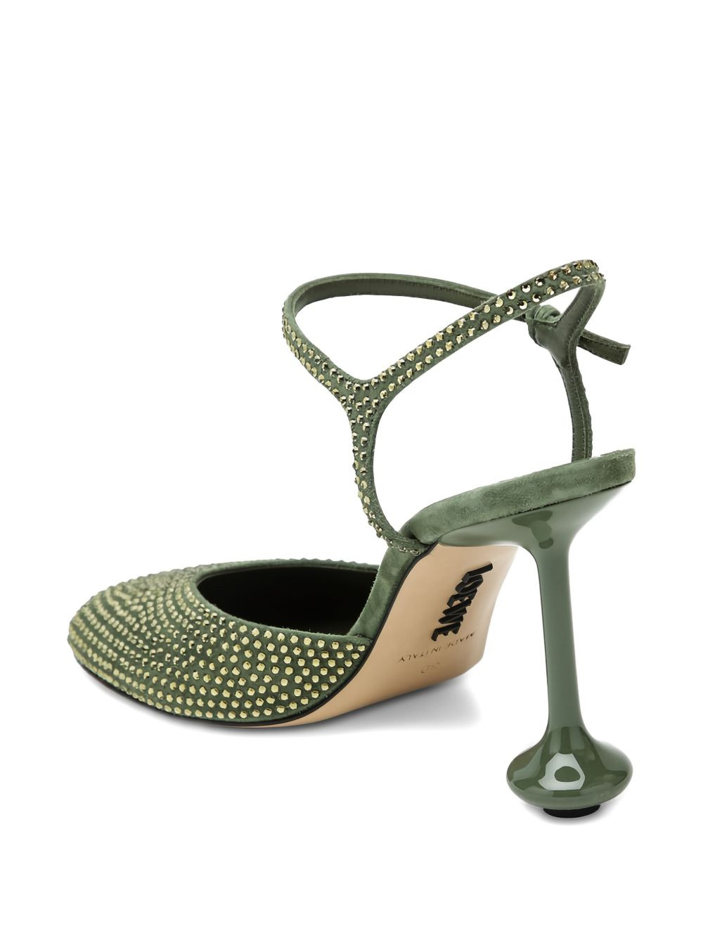 90mm Toy crystal-embellished pumps - 5