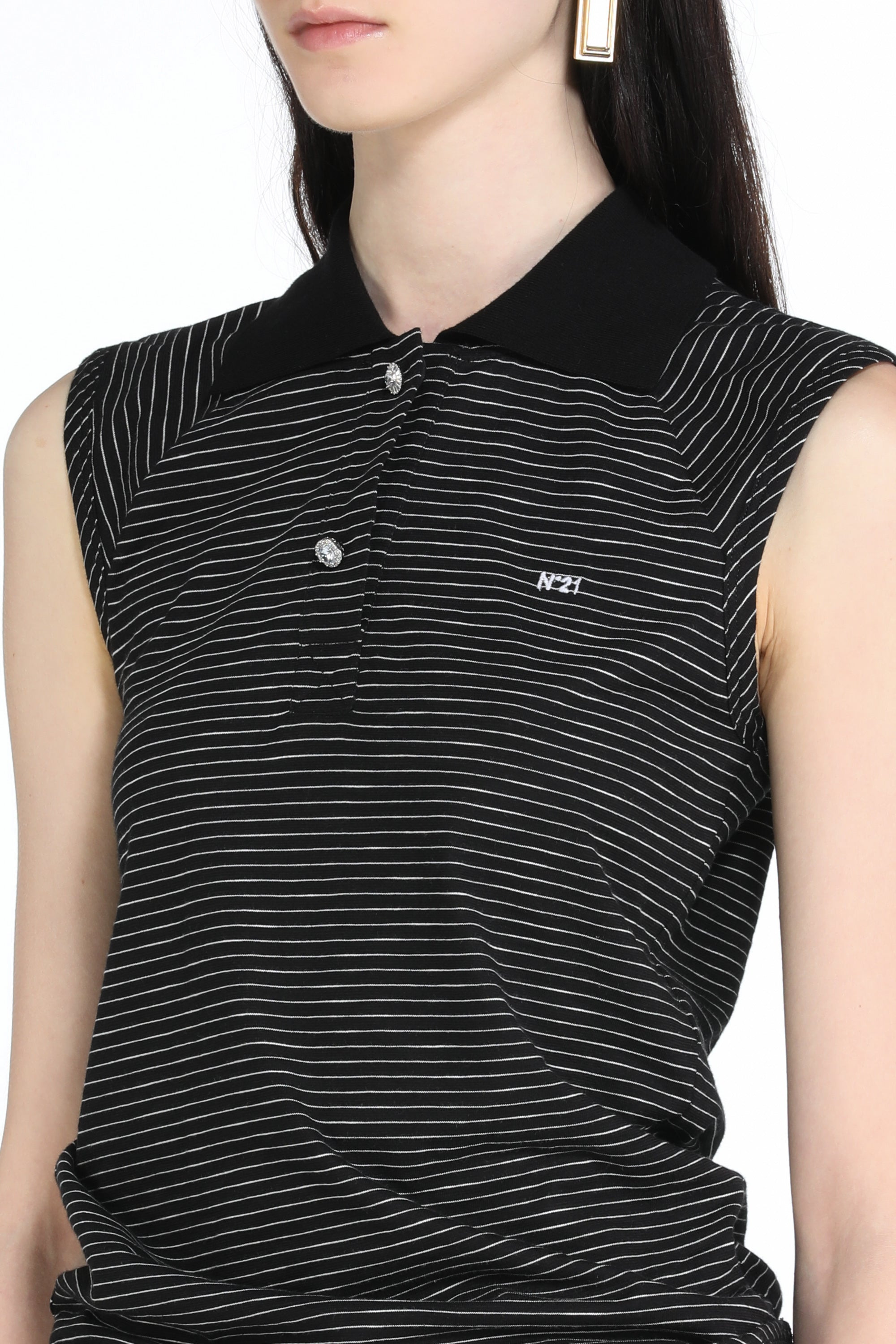 STRIPED POLO T-SHIRT - 5